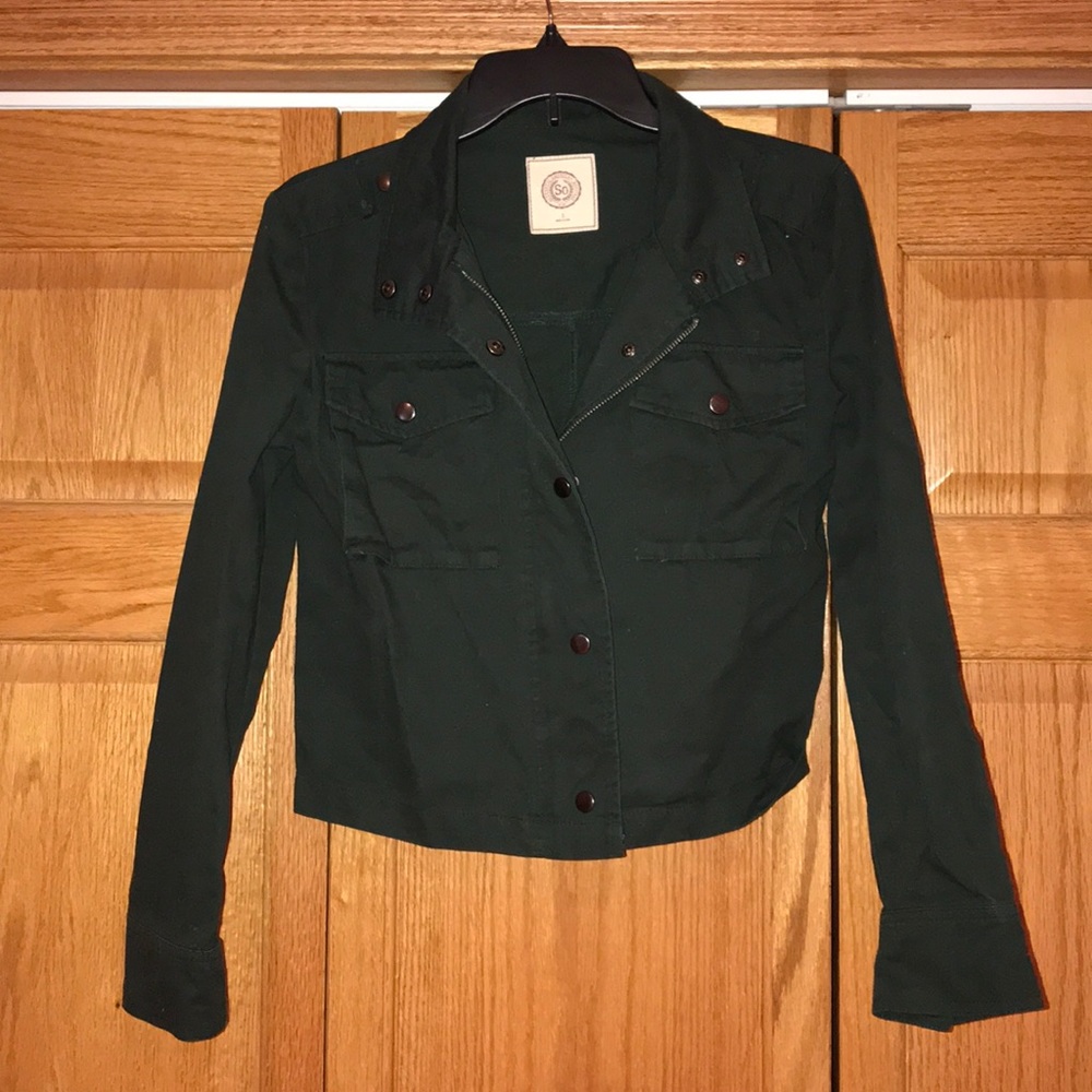 Dark green Jean jacket
